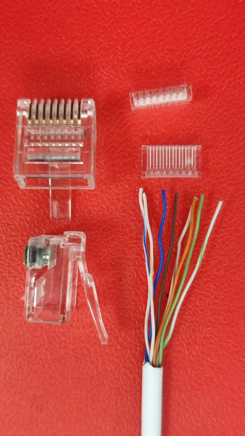 自动水晶头压接机