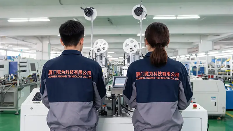 厦门竞为科技通过新型自动端子压接机提升生产效率