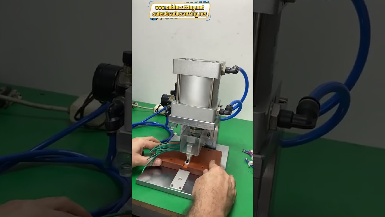 气动IDC连接器压接机 | 高效自动化线束端子压接设备