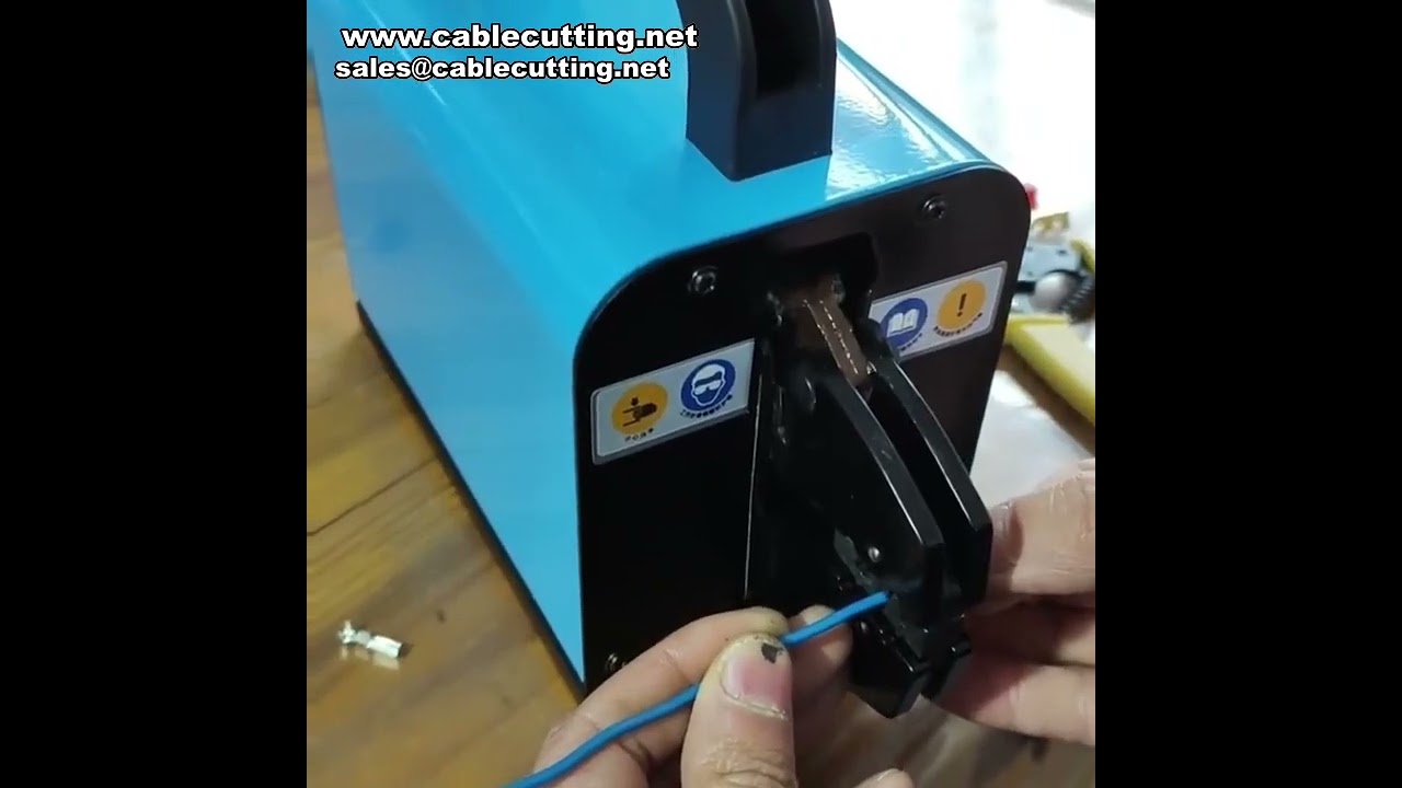 16M压接机精准压接11mm管型端子 | 工业级线束加工设备