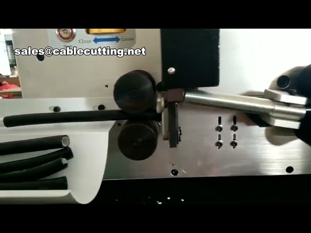 Automatic Large Square Cutter and Stripper for Thick Wire Cutting and Stripping 50-Square