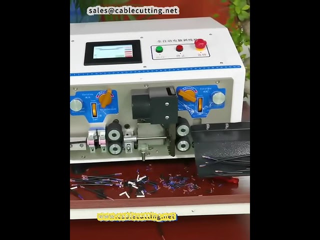 automatic wire stripping machine