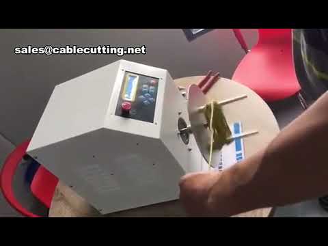 Automatic Computer USB Cable Making, Measuring, and Winding Machine
