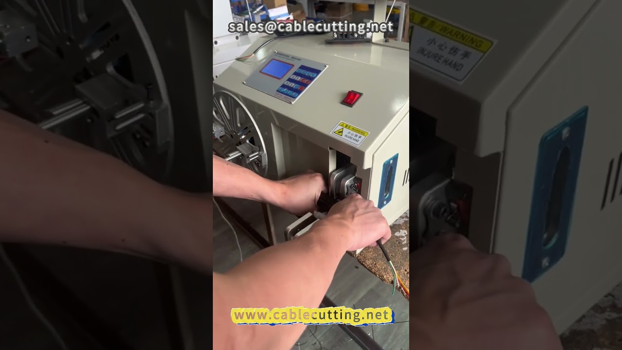 89型绕线扎线一体机 # 线材加工 # 绕线机