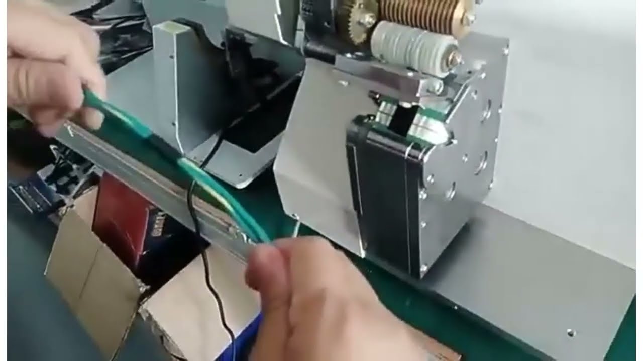 Textured Paper Tape Point Wrapping Machine Wire Cable Winding Tape Tying Machine