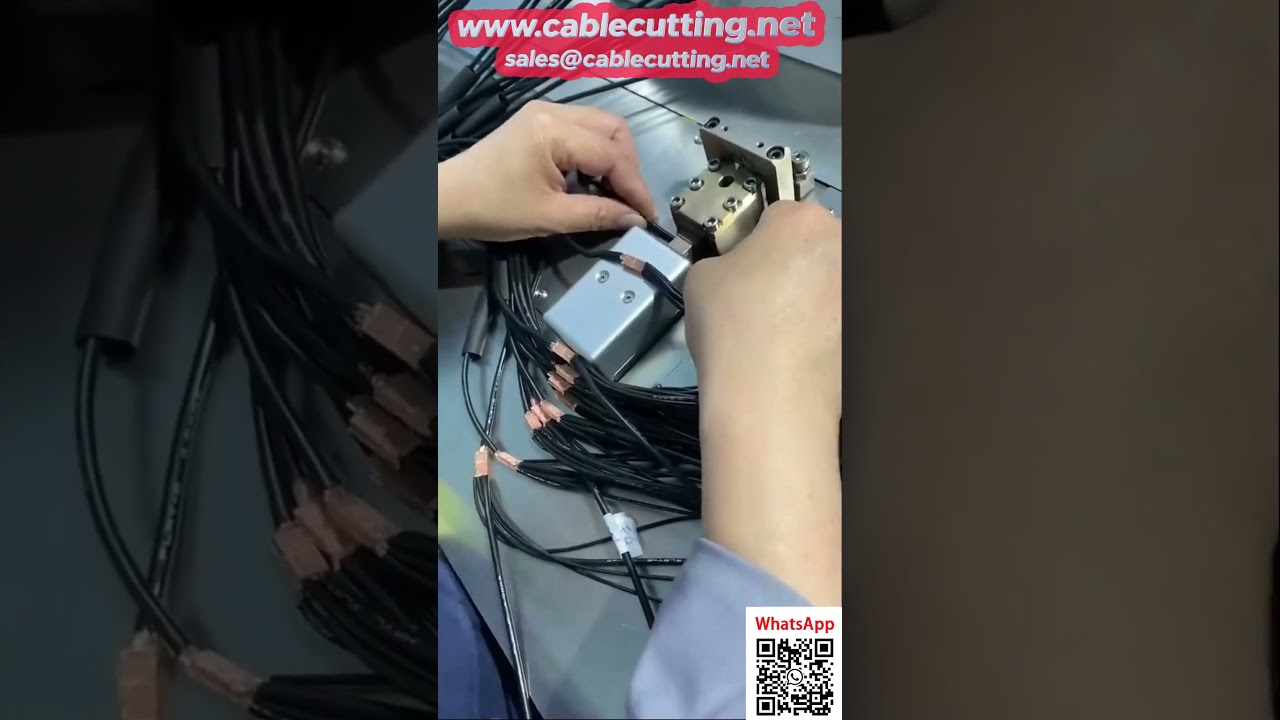 高产量超声波焊接机 | 高效线束加工与自动化包装解决方案