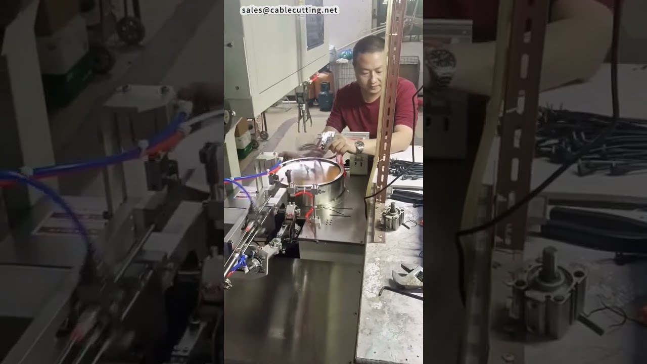 绕线扎线一体机：提升产量与品质的工厂利器 #工厂 #机器 #DIY
