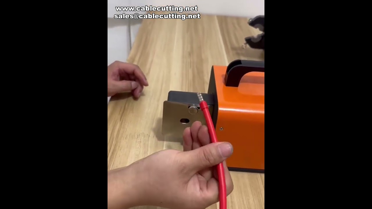 Pneumatic Tube Terminal Crimping Machine for 0 25 50 sq mm Wires Square Crimp