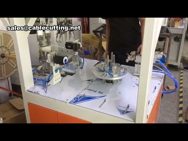 O型电缆绕线捆扎机 | 高效工业线缆整理设备