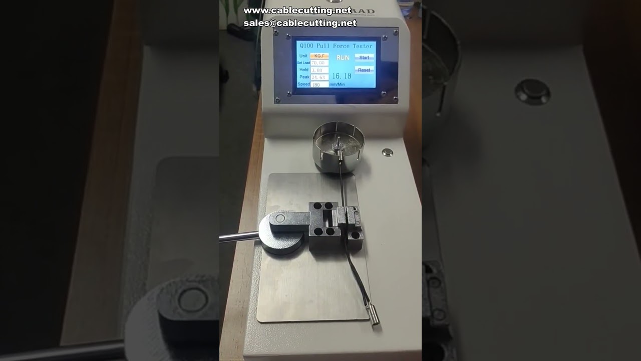 Terminal Tension Tester for Wire Harness Pulling Force Detection with 8 Sizes
