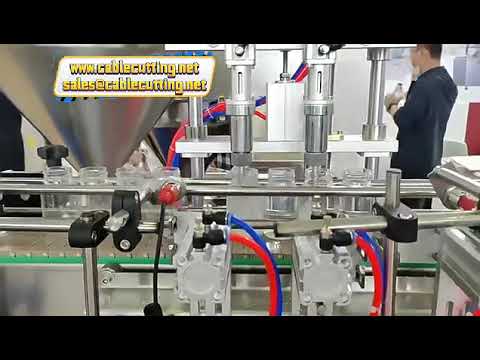 Bottle Lotion Cream Cosmetic Viscous Paste Sauce Filling Machine Dish Wash Liquid Filler