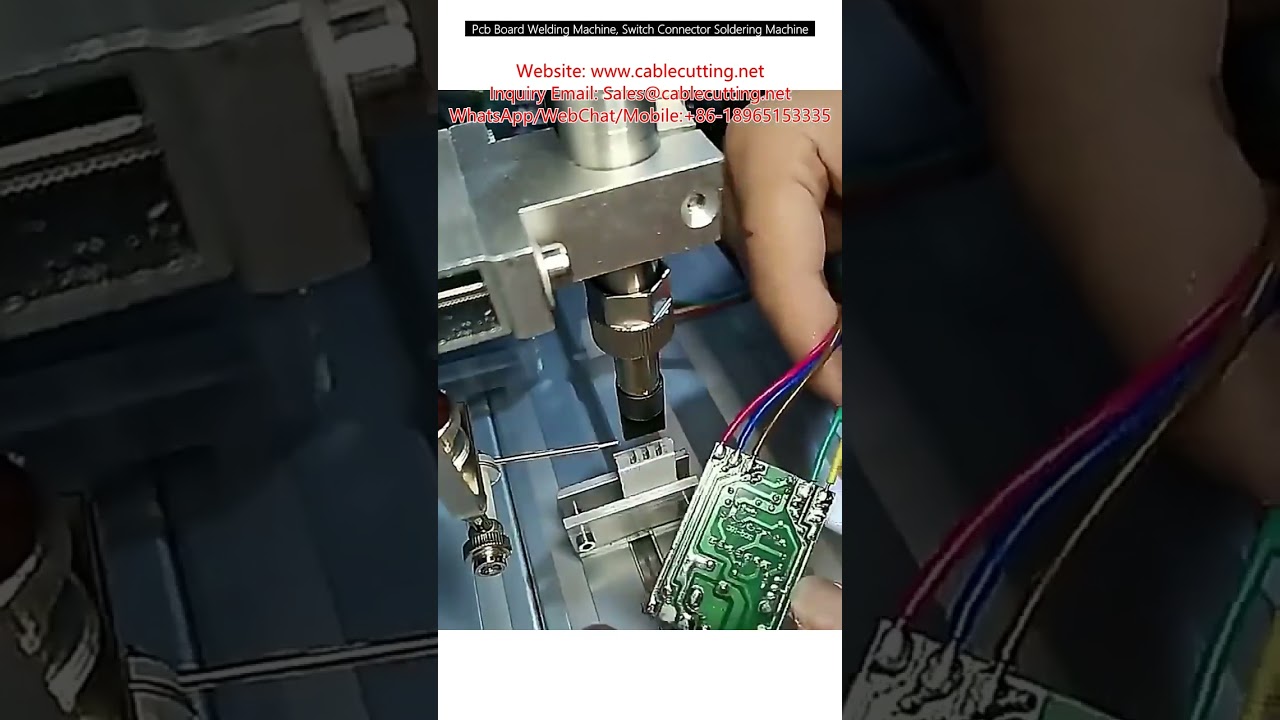 Pcb Board Welding Machine, Switch Connector Soldering Machine