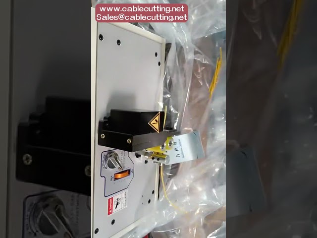 200W 电脑线管切割机 | 自动套管裁切机 电线剥皮 2轮送线