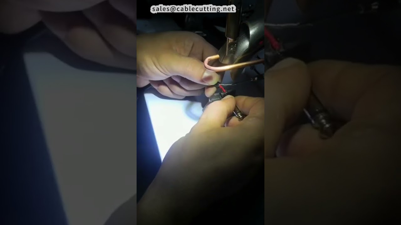 Semi Automatic Soldering Machine for DC Plugs Universal Jig Demo