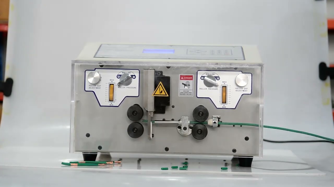 Computer Automatic Wire Cable Stripping Peeling Machine Touch Screen Control SWT508 JE JES 0 1 8mm2