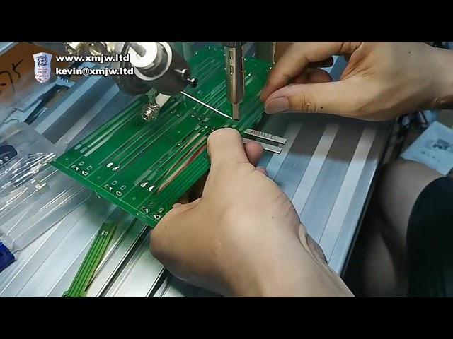 Mini Speaker Soldering Machine Electric Factory Circuit Board Wire Connect Welding Machine