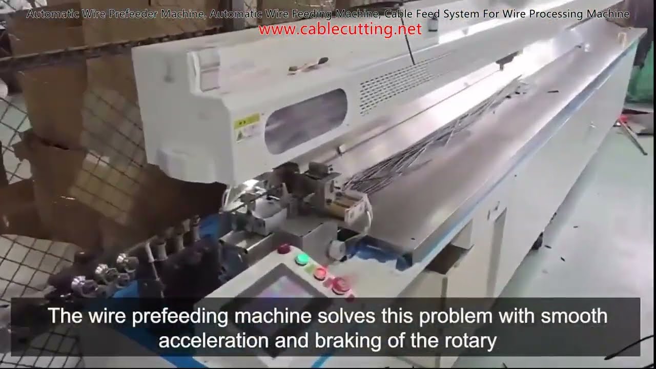 Automatic Wire Prefeeder Machine, Automatic Wire Feeding Machine, Cable Feed System For Wire Process