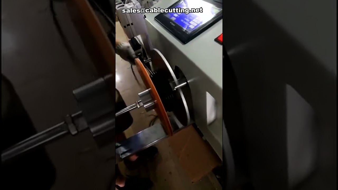 全自动电缆分拣绕线机 | 高效电线整理与包装设备