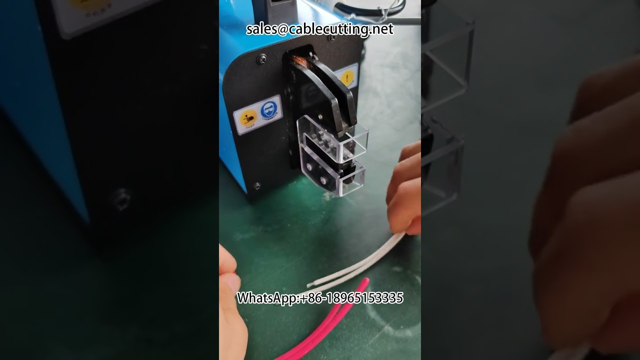 Pneumatic crimping machine #terminal machine #harness Equipment #terminal wire