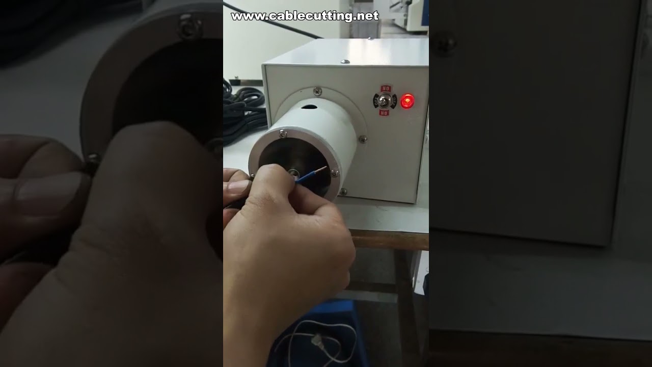 高效剥线扭线机 | 旋转刀片式电线剥皮扭线设备 | 电缆加工机器