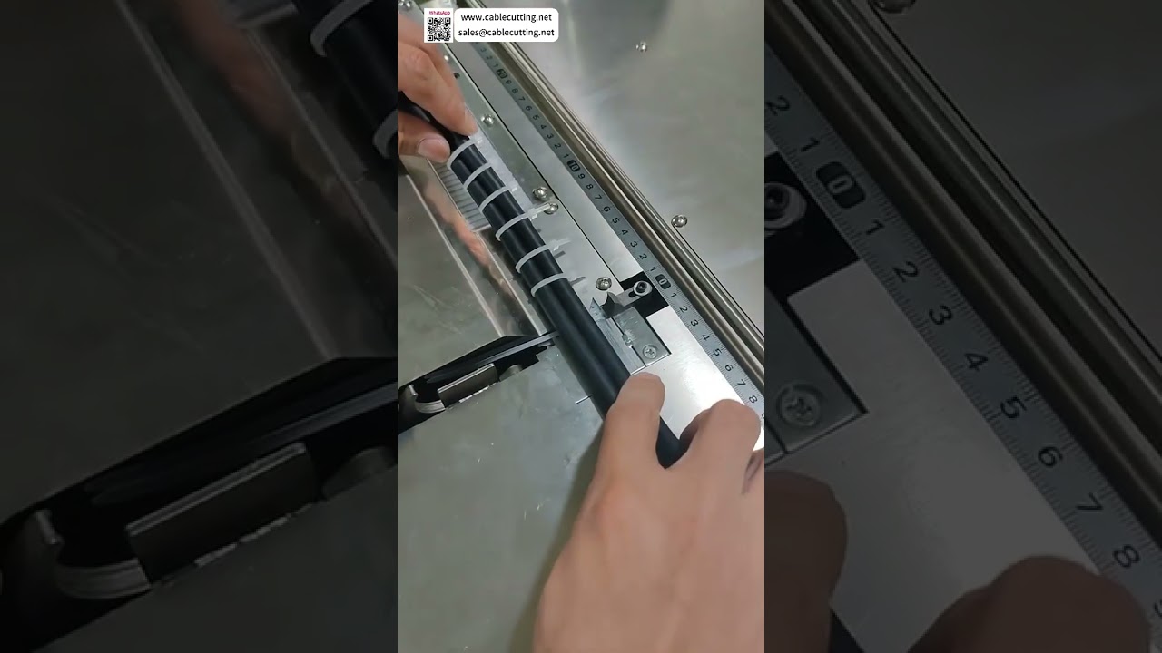 Nylon Cable Tie Machine  Customizable Tail Length Retain or Cut Option Auto Bundling Tool - Shorts