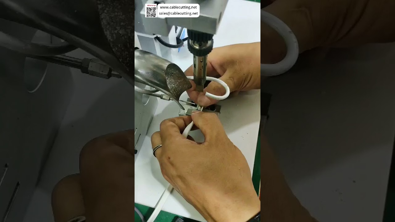 Universal DC Connector Soldering Machine  High Speed Automatic Welding for Various DC Sizes Tool