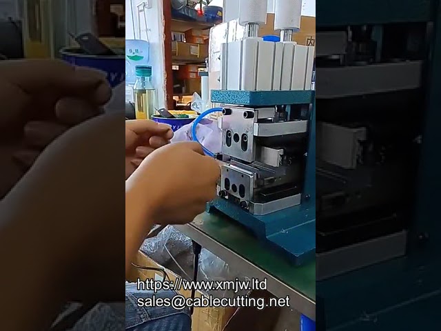 WPM-3FN 气电式垂直剥线扭线机 | 高效自动化线束加工设备