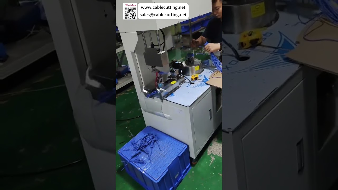 经济型全自动绕线扎线机，适用于DC电源数据线加工