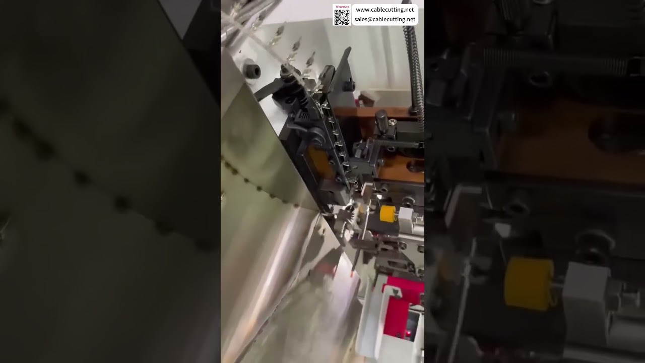 自动双头端子机 4平方毫米重型线剥线压接工具切割设置