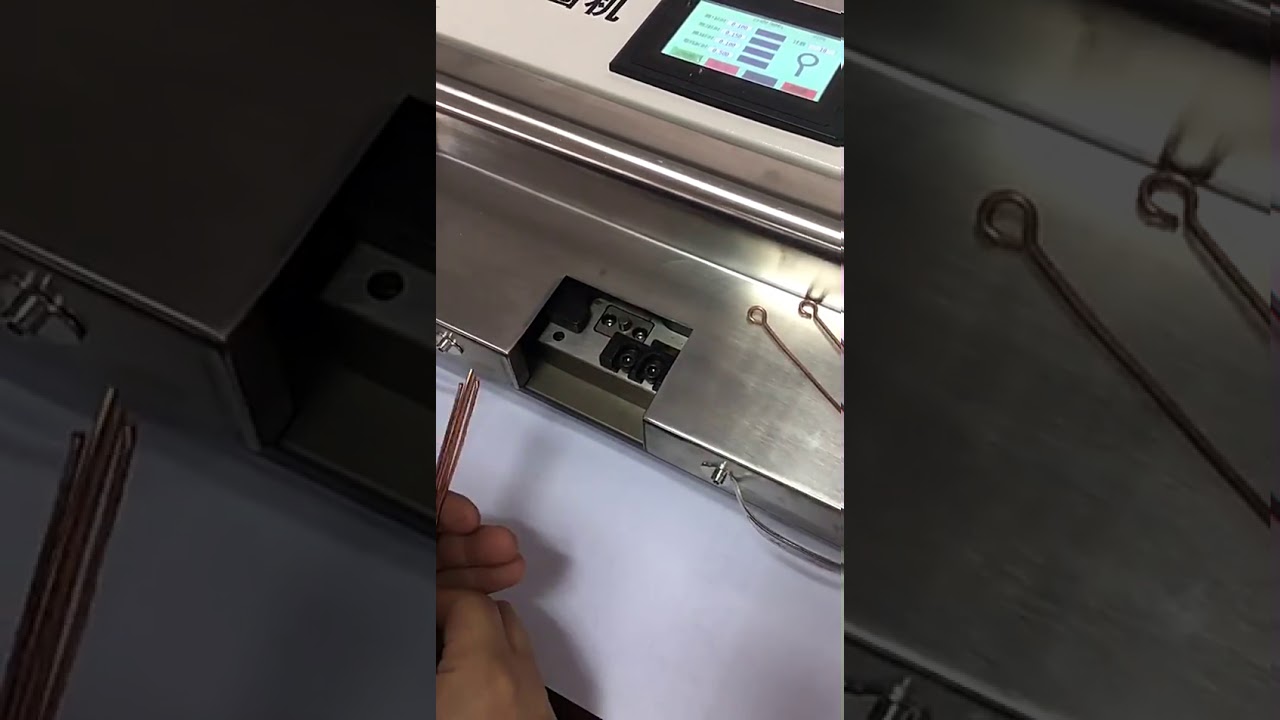 high accuracy hook looping arcs bending machine metal ear looping machine special hardware wire proc