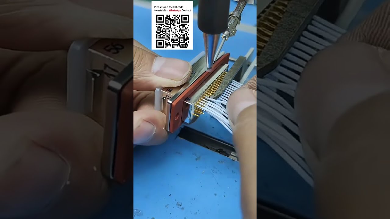 半自动焊接机：DB连接器与线束焊接利器 #焊接技术