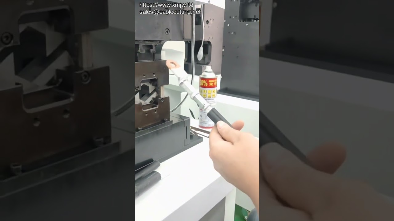 30吨厚铜管端子六角压接机 | 高效线束加工设备