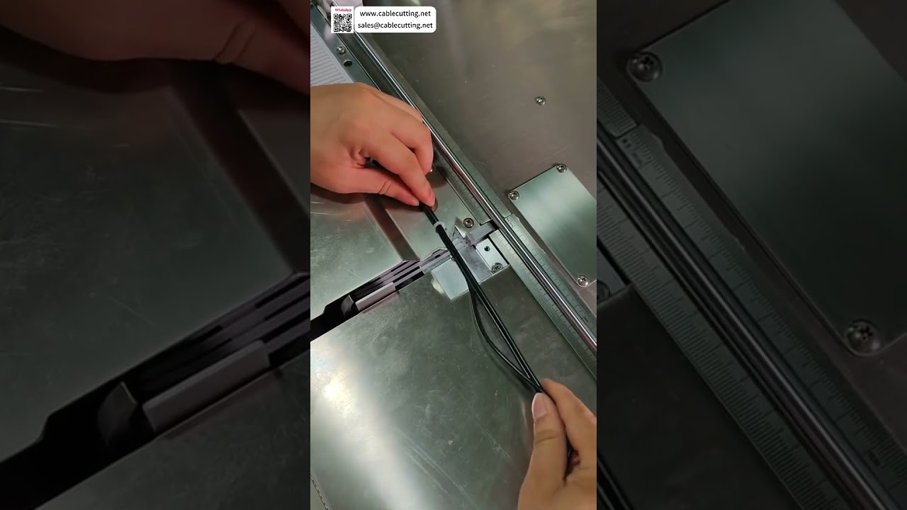 Automatic Nylon Cable Tie Machine  Complete Feeding Tightening Cutting & Adjustable Locking