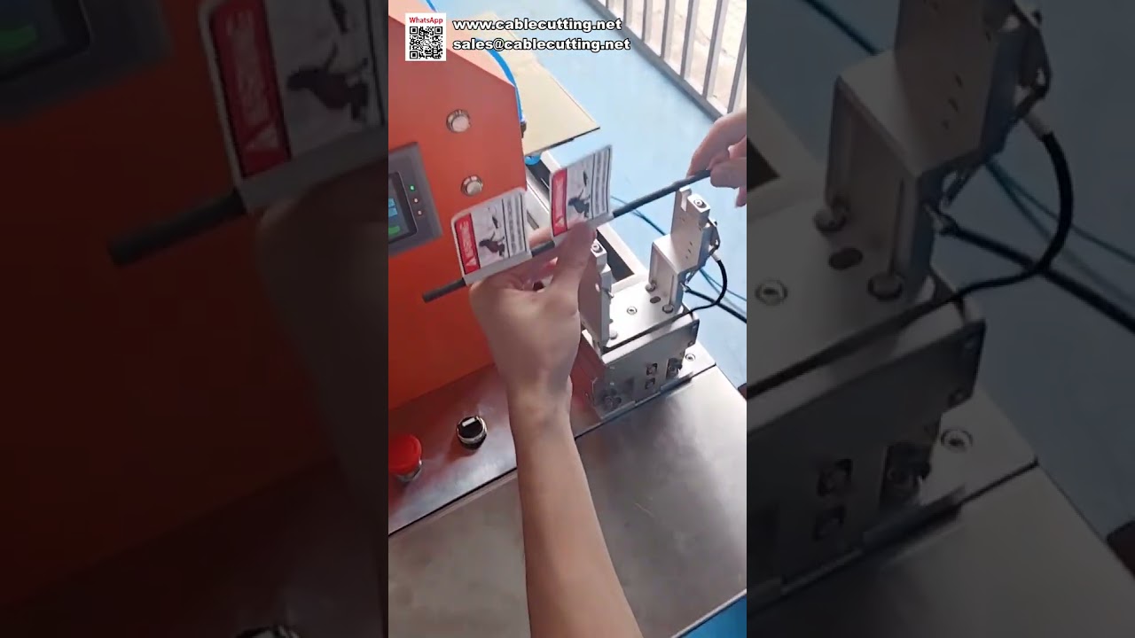 可调节线束折叠贴标机 | 自动线缆贴标器，兼容多种标签尺寸
