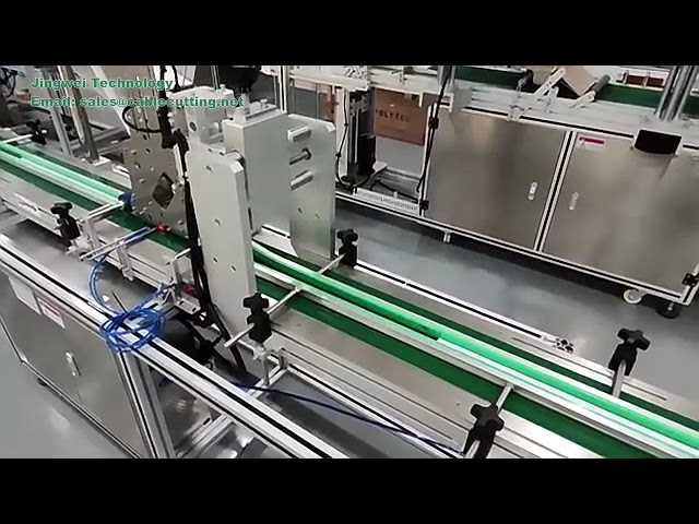 全自动单标签双面胶贴标机 | 高效包装自动化设备
